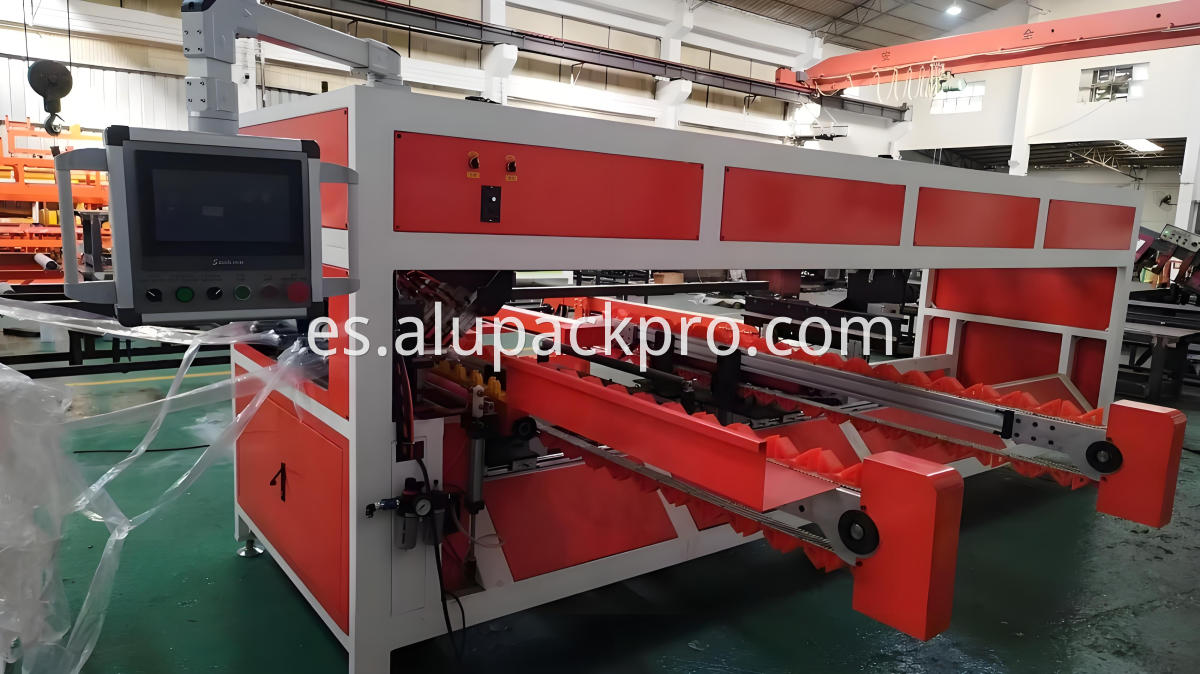 máquina ensacadora de aluminio simple single aluminum bagging machine